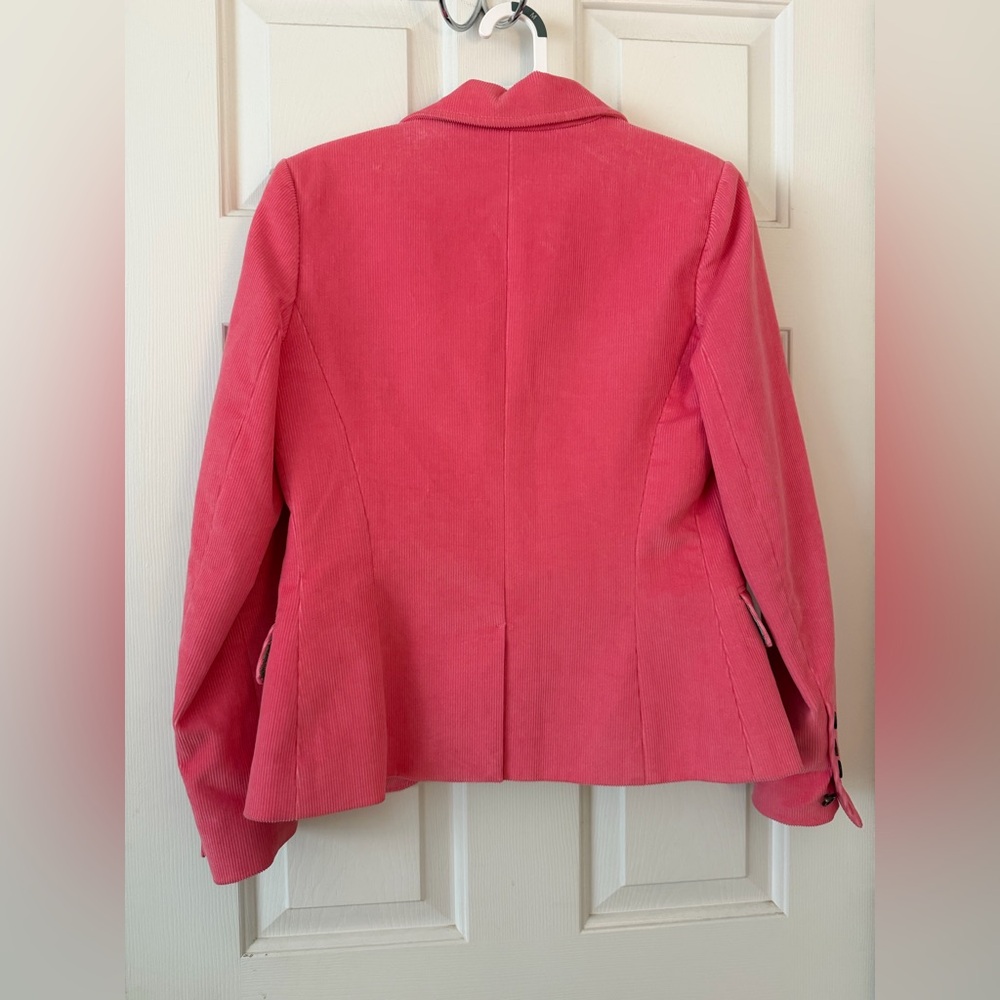 Vineyard Vines Coral Pink Corduroy Blazer - Picture 6 of 6